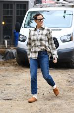 JENNIFER GARNER at Her New House Under Construction in Brentwood 11/03/2021