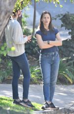 JENNIFER GARNER in Denim Out and About in Brentwood 11/28/2021