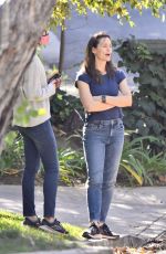 JENNIFER GARNER in Denim Out and About in Brentwood 11/28/2021