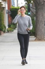 JENNIFER GARNER Out for Coffee in Santa Monica 11/09/2021