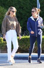 JENNIFER GARNER Out for Morning Walk with a Friend in Santa Monica 11/15/2021