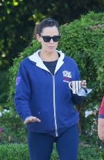 JENNIFER GARNER Out for Morning Walk with a Friend in Santa Monica 11/15/2021