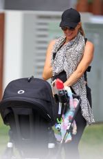 JENNIFER HAWKINS Out with Her Baby in Sydney 11/29/2021