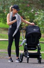 JENNIFER HAWKINS Out with Her Baby in Sydney 11/29/2021