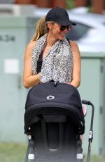 JENNIFER HAWKINS Out with Her Baby in Sydney 11/29/2021