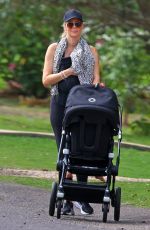 JENNIFER HAWKINS Out with Her Baby in Sydney 11/29/2021
