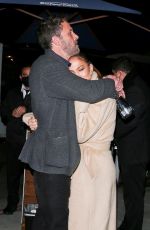 JENNIFER LOPEZ and Ben Affleck at Spagos Restaurant in Beverly Hills 11/28/2021