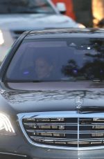 JENNIFER LOPEZ and Ben Affleck Out Driving in Malibu 10/31/2021