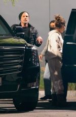 JENNIFER LOPEZ and Ben Affleck Touching Down in a Private Jet in Los Angeles 11/19/2021
