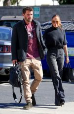 JENNIFER LOPEZ and Ben Afleck Arrives at a Music Studio in Los Angeles 11/27/2021