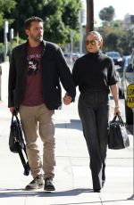 JENNIFER LOPEZ and Ben Afleck Arrives at a Music Studio in Los Angeles 11/27/2021