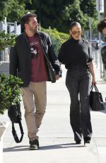 JENNIFER LOPEZ and Ben Afleck Arrives at a Music Studio in Los Angeles 11/27/2021