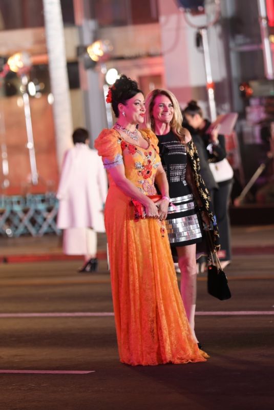 JENNIFER TILLY Arrives at Gucci Love Parade Fashion Show in Los Angeles 11/02/2021