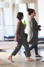 JESSICA ALBA Arrives at Ritz Carlton Hotel in Marina Del Rey 11/15/2021