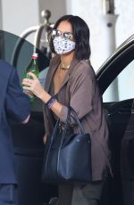 JESSICA ALBA Arrives at Ritz Carlton Hotel in Marina Del Rey 11/15/2021