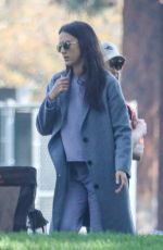 JESSICA ALBA Out aa a Park on Halloween Day in Santa Monica 10/31/2021