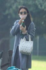JESSICA ALBA Out aa a Park on Halloween Day in Santa Monica 10/31/2021