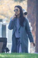 JESSICA ALBA Out aa a Park on Halloween Day in Santa Monica 10/31/2021