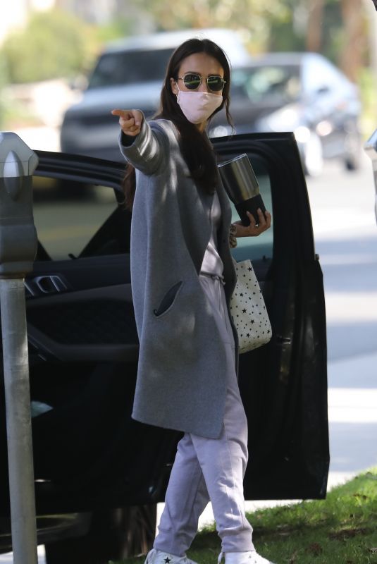 JESSICA ALBA Out aa a Park on Halloween Day in Santa Monica 10/31/2021