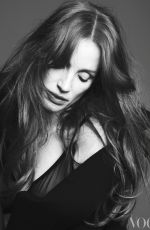 JESSICA CHASTAIN for Vogue Magazine, China December 2021