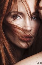 JESSICA CHASTAIN for Vogue Magazine, China December 2021
