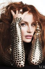 JESSICA CHASTAIN for Vogue Magazine, China December 2021
