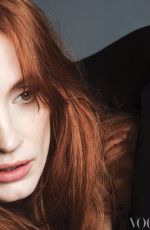 JESSICA CHASTAIN for Vogue Magazine, China December 2021