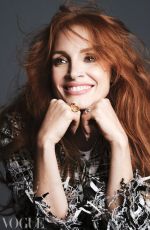 JESSICA CHASTAIN for Vogue Magazine, China December 2021