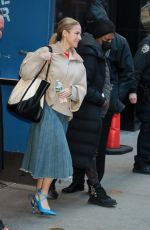 JESSICE SEINFELD Leaves ABC Studios in New York 11/24/2021
