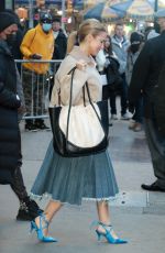 JESSICE SEINFELD Leaves ABC Studios in New York 11/24/2021