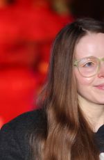 JESSIE CAVE at A Boy Called Christmas Premiere at Natural History Museum in London 11/15/2021