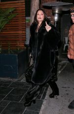 JESSIE J Out for Dinner with Friends in Los Angeles 11/24/2021