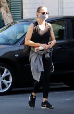 JODIE FOSTER Shopping at Bristol Farms in West Hollywood 11/23/2021