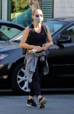 JODIE FOSTER Shopping at Bristol Farms in West Hollywood 11/23/2021