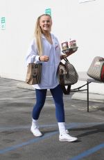 JOJO SIWA and JENNA JOHNSON at Dance Studio in Los Angeles 11/19/2021