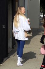 JOJO SIWA and JENNA JOHNSON at Dance Studio in Los Angeles 11/19/2021
