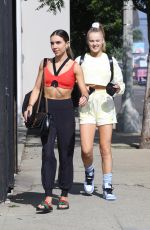 JOJO SIWA and JENNA JOHNSON at DWTS Studio in Los Angeles 11/04/2021