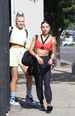 JOJO SIWA and JENNA JOHNSON at DWTS Studio in Los Angeles 11/04/2021