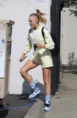 JOJO SIWA and JENNA JOHNSON at DWTS Studio in Los Angeles 11/04/2021