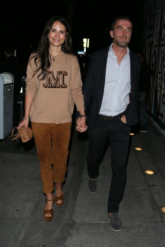 JORDANA BREWSTER and Mason Morfit Out for Dinner at Craig