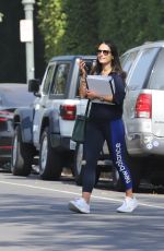 JORDANA BREWSTER Leaves a Business Meeting in Los Angeles 11/07/2021
