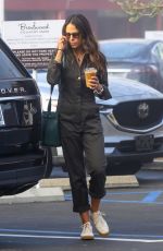 JORDANA BREWSTER Out for Drinks in Brentwood 11/03/2021