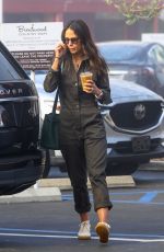 JORDANA BREWSTER Out for Drinks in Brentwood 11/03/2021