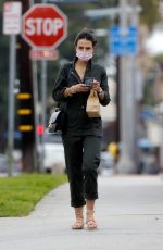 JORDANA BREWSTER Out to Picks up Her Son from School in Los Angeles 11/18/2021