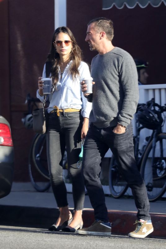 JORDANA BREWTSER and Mason Morfit Out for Coffee at Cafe Luxxe 11/24/2021