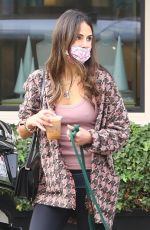 JORDANA BREWTSER Out with Her Dog in Brentwood 11/18/2021