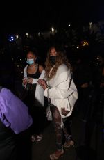 JORDYN WOODS Arrives at Los Angeles Lakers Game in Los Angeles 11/12/2021