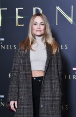 JOY ESTHER at The Eternals Premiere in Paris 11/02/2021