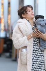 JULIA MAYORGA on the Set of Rare Objects in New York 11/16/2021