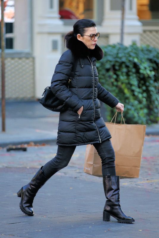 JULIANNA MARGUILES Out Shopping in New York 11/15/2021